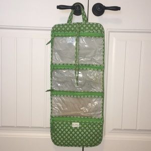 Vera Bradley Green and Blue Hanging Organizer